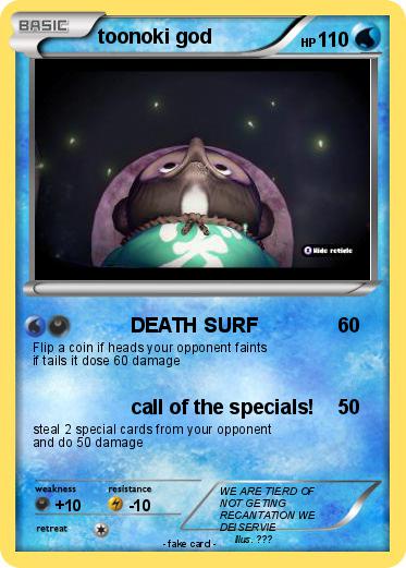 Pokemon toonoki god