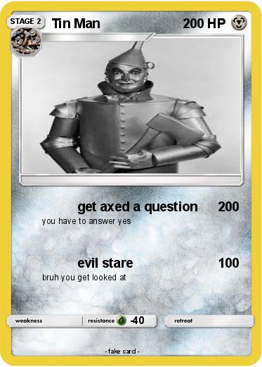 Pokemon Tin Man