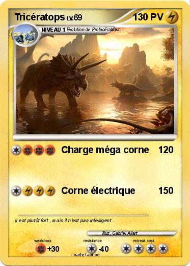 Pokemon Tricératops