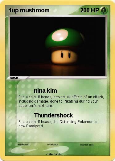 Pokemon 1up mushroom