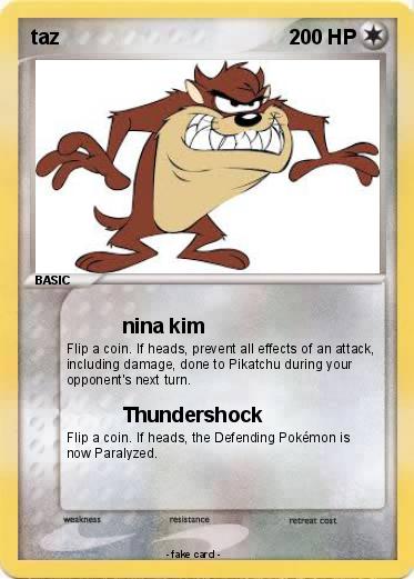 Pokemon taz