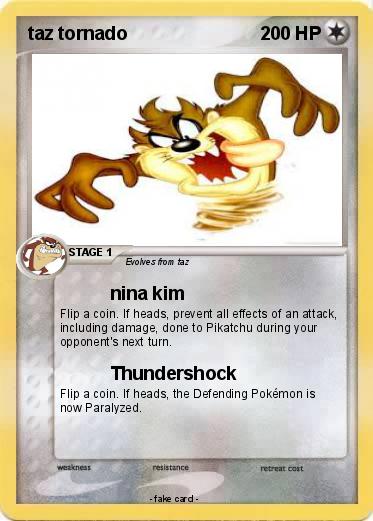 Pokemon taz tornado