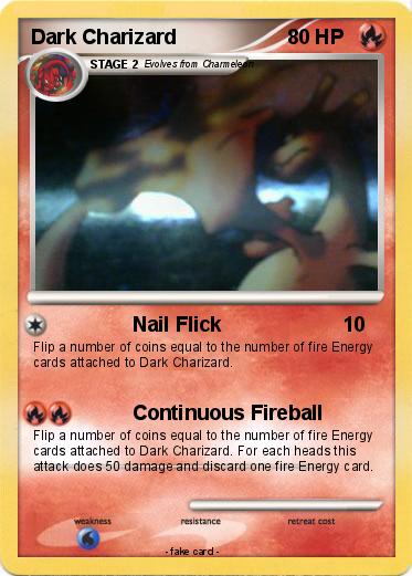 Pokemon Dark Charizard