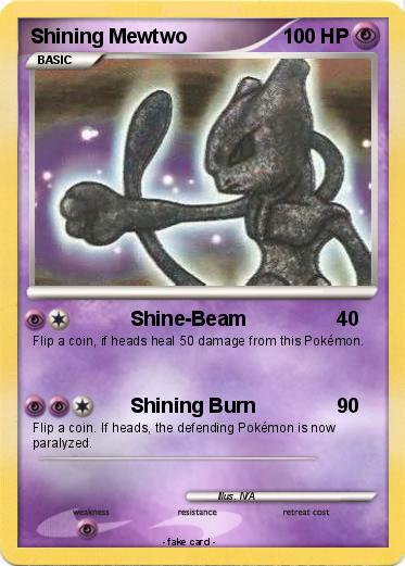 Pokemon Shining Mewtwo