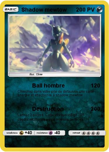 Pokemon Shadow mewtow