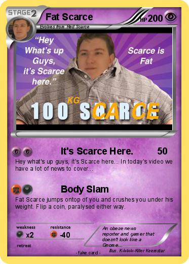 Pokemon Fat Scarce