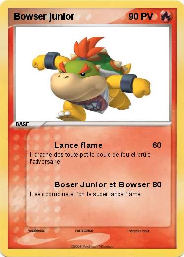 Pokemon Bowser junior
