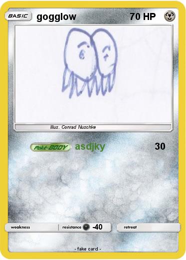 Pokemon gogglow