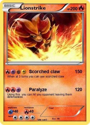 Pokemon Lionstrike