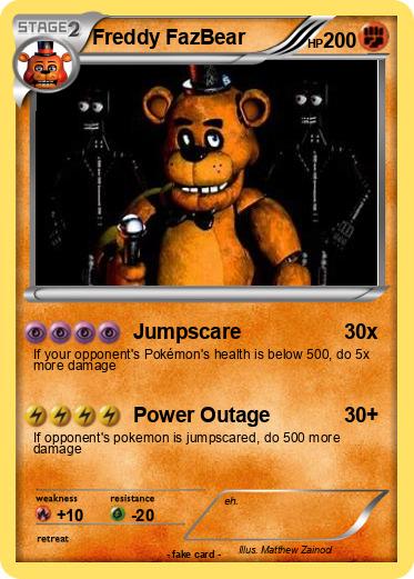 Pokemon Freddy FazBear