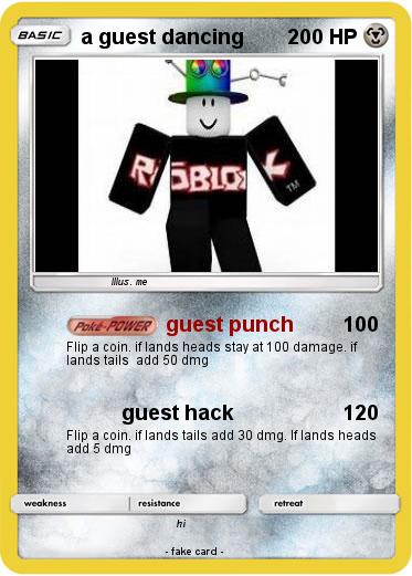 Pokemon a guest dancing