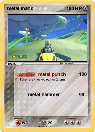 Pokemon metal mario