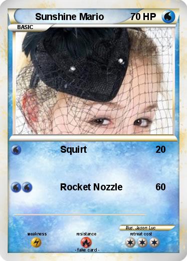 Pokemon Sunshine Mario