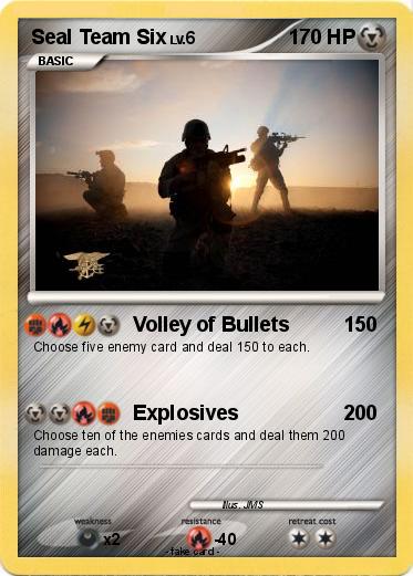 Pokemon Seal Team Six