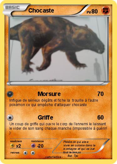 Pokemon Chocaste