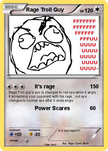 Pokemon Rage Troll Guy