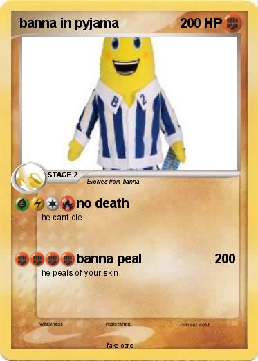 Pokemon banna in pyjama