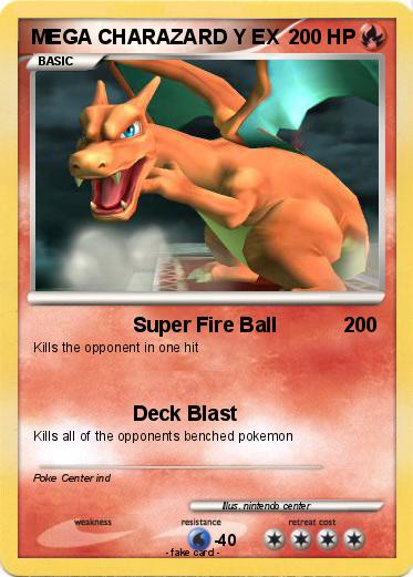 Pokemon MEGA CHARAZARD Y EX