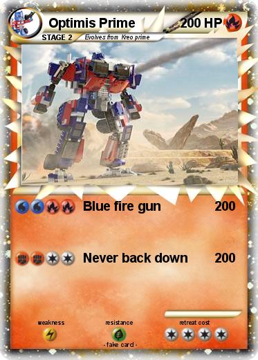 Pokemon Optimis Prime