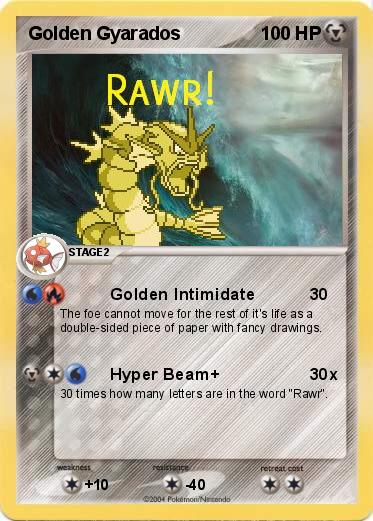 Pokemon Golden Gyarados