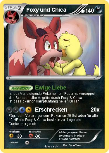 Pokemon Foxy und Chica