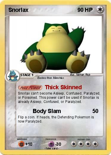 Pokemon Snorlax