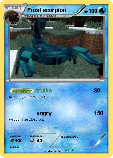 Pokemon Frost scorpion
