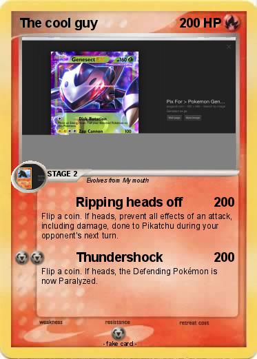 Pokemon The cool guy