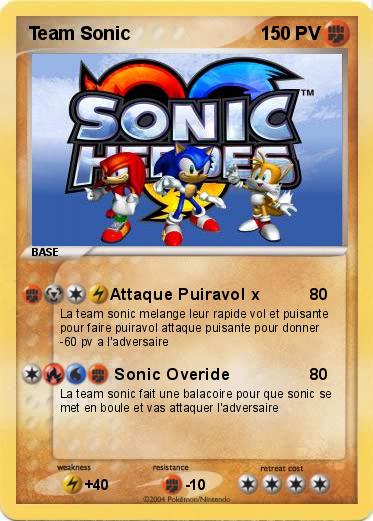 Pokemon Team Sonic