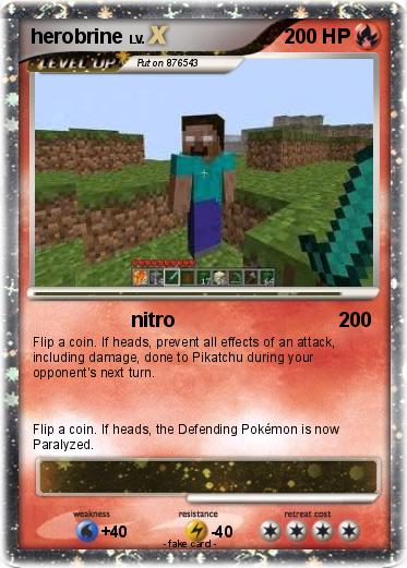 Pokemon herobrine
