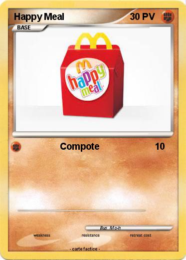 Pokemon Happy Meal