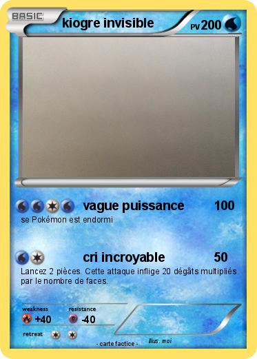 Pokemon kiogre invisible