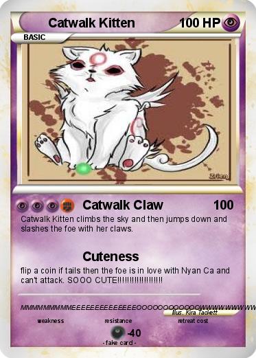 Pokemon Catwalk Kitten