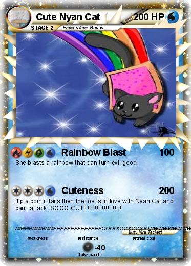 Pokemon Cute Nyan Cat