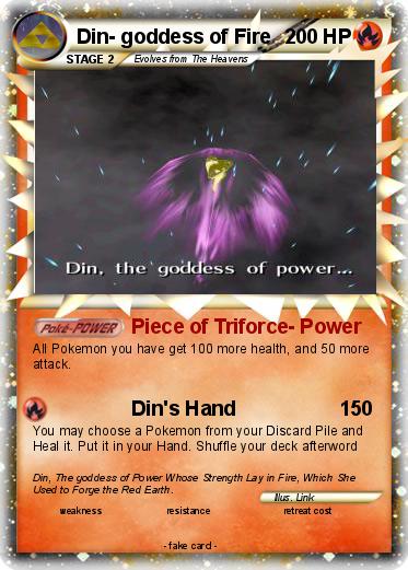Pokemon Din- goddess of Fire