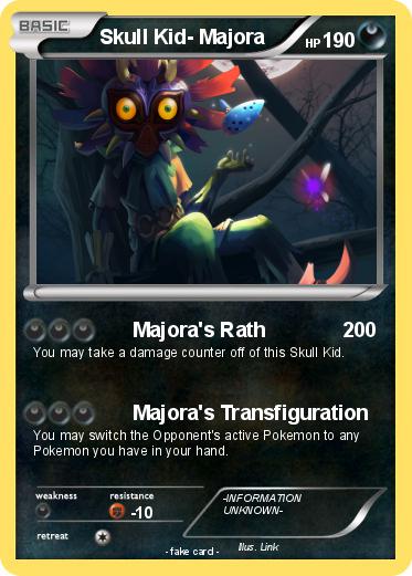Pokemon Skull Kid- Majora
