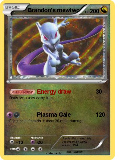 Pokemon Brandon's mewtwo