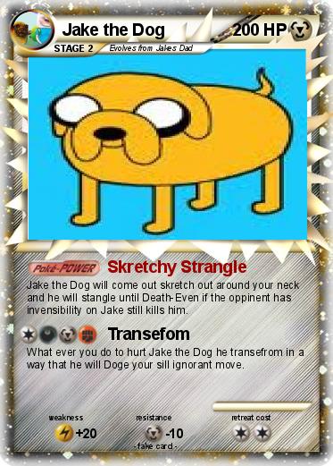 Pokemon Jake the Dog