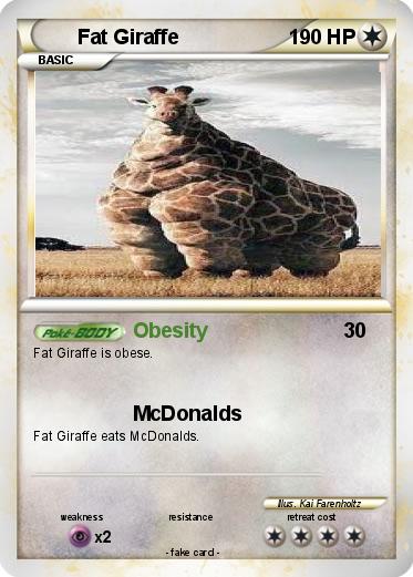 Pokemon Fat Giraffe