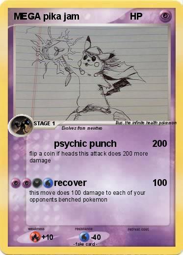 Pokemon MEGA pika jam