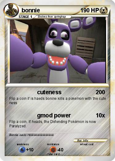 Pokemon bonnie