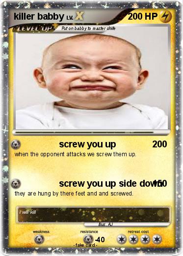 Pokemon killer babby