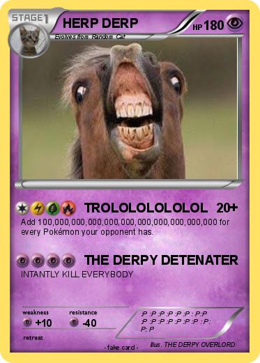 Pokemon HERP DERP