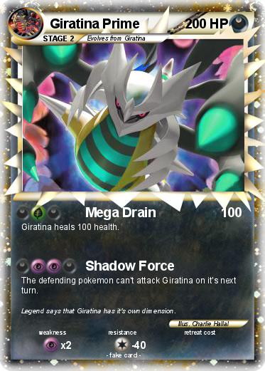 Pokemon Giratina Prime