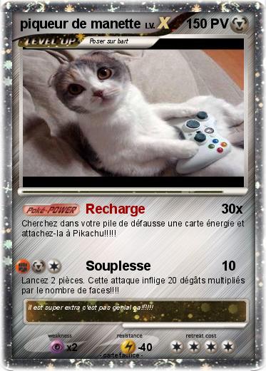 Pokemon piqueur de manette