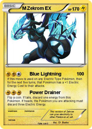 Pokemon M Zekrom EX