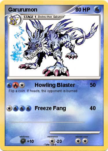 Pokemon Garurumon