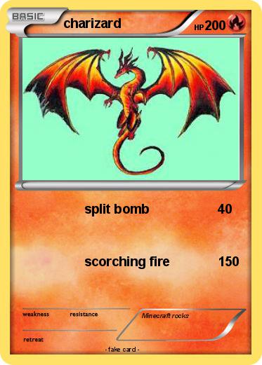 Pokemon charizard