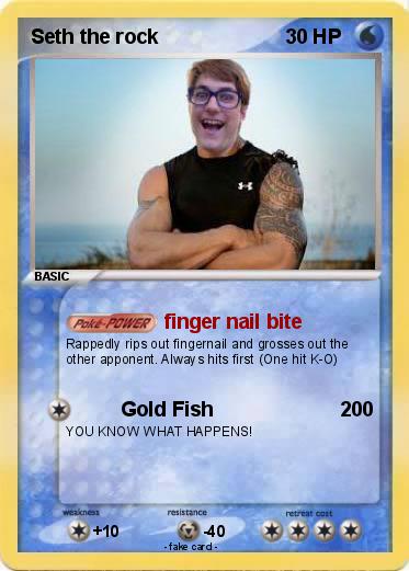 Pokemon Seth the rock