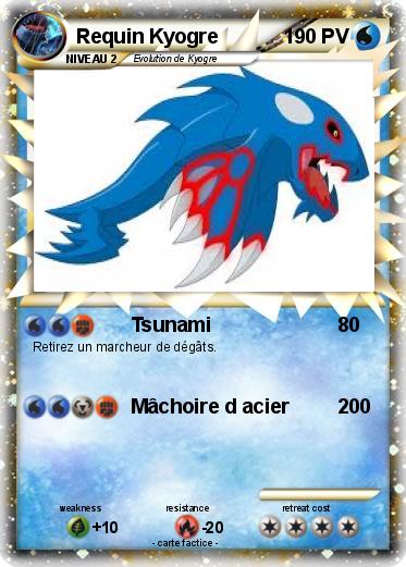 Pokemon Requin Kyogre